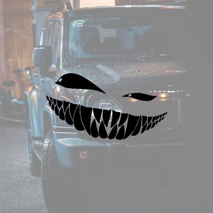 Whimsical Wink & Smirk Car Stickers - Wnkrs