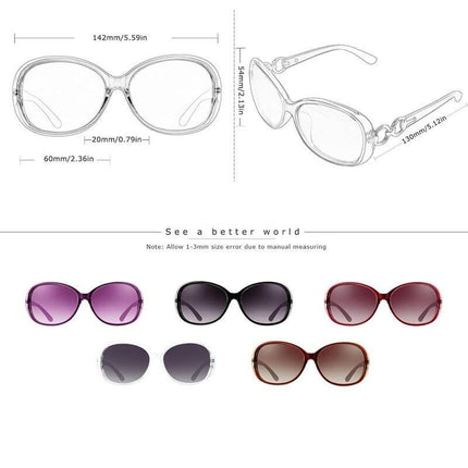 Luxury Polarized Gradient Sunglasses for Women - Wnkrs