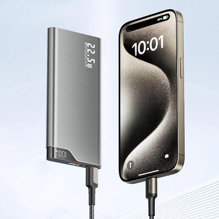 10000mAh Portable Fast Charging Power Bank with Digital Display