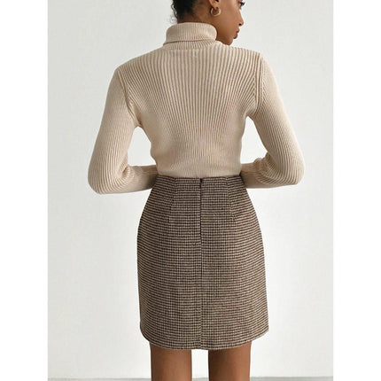 Autumn Winter Thick Turtleneck Sweater for Women - Wnkrs