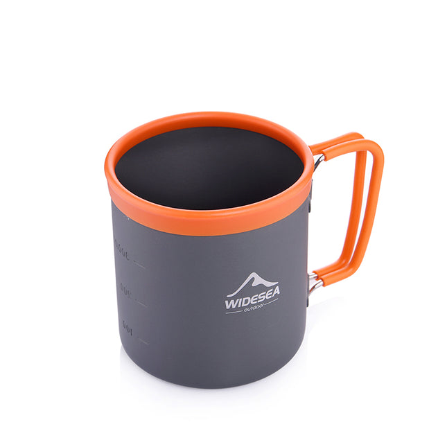 Tasse de camping en aluminium