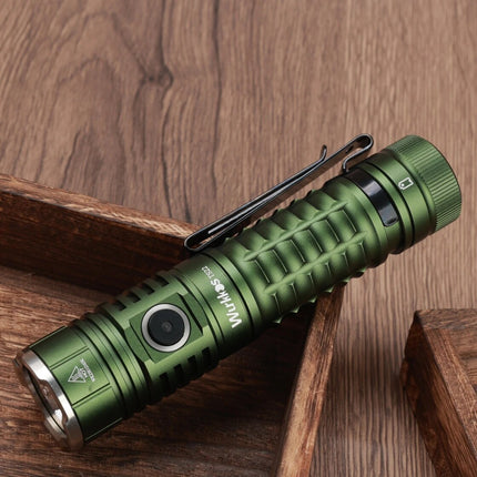 Rechargeable 21700 LED Flashlight, Powerful 4500LM, IP68, Magnetic Tail, Reverse Charging