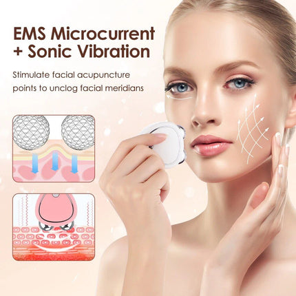 Microcurrent EMS Facial Massager: Slim, Lift & Revitalize - Wnkrs