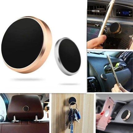 Universal Magnetic Car Phone Mount - Sleek Dashboard Cellphone Bracket - Wnkrs