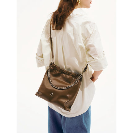 Sac fourre-tout de luxe avec bandoulière en chaîne pour femme