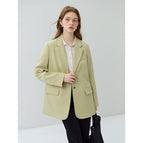 Blazer verde amarillento / S