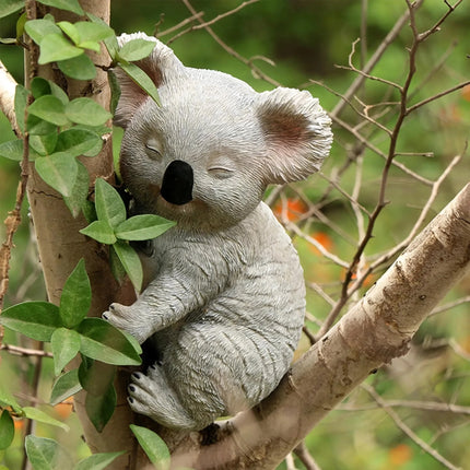 Charmante statue de koala d'extérieur pour la décoration de jardin