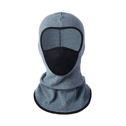 Winter Velvet Warm Breathable Ski Hood with Visor - Unisex Outdoor Cold Weather Gear - Wnkrs