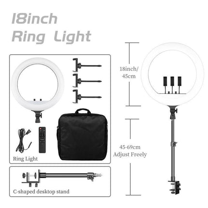 18-inch Bi-Color LED Ring Light - Wnkrs