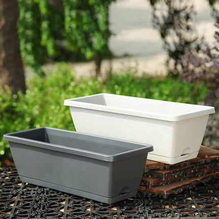 Jardinière en plastique pour légumes avec trou de drainage