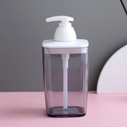 Dispensador de espuma transparente con bomba