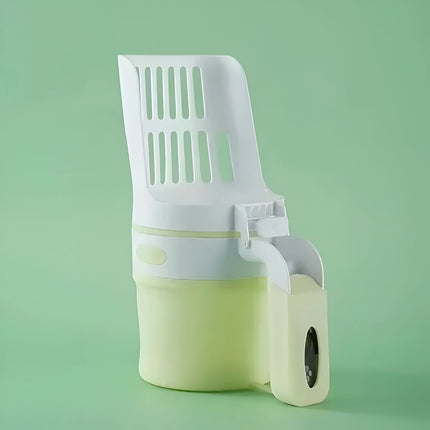 Pelle à litière pour chat – Filtre de nettoyage des toilettes Ramasseur de déchets Fournitures pour animaux de compagnie Accessoire