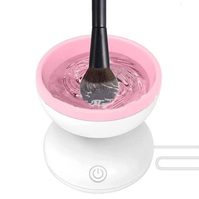 Fast and Efficient USB-Charged Electric Makeup Brush Cleaner and Dryer - Wnkrs