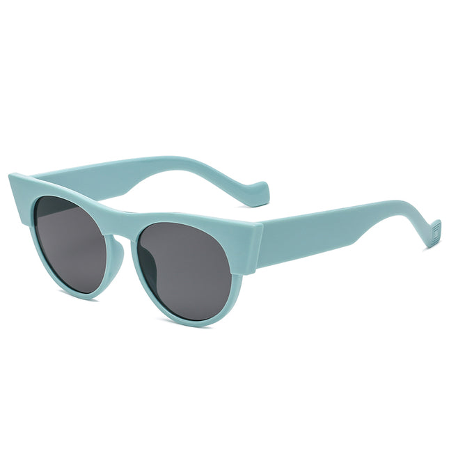 Gafas de sol vintage elegantes con forma de ojo de gato para mujer: lentes con degradado y protección UV400