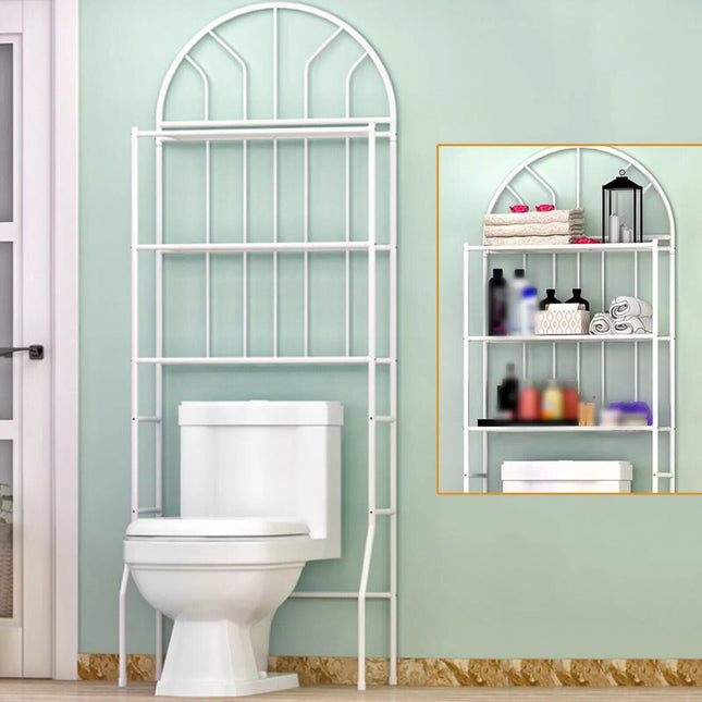 Modern 3-Tier Over Toilet Storage Rack - Wnkrs
