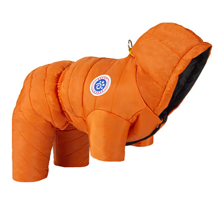 Combinaison d'hiver chaude et imperméable pour chien