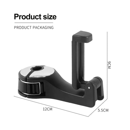 Universal Multi-Function Car Hook & Phone Holder