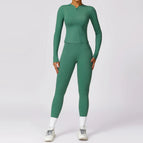 L / Conjunto verde Sea King de 3 piezas