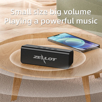 Portable Bluetooth Speaker with 3D Hi-Fi Stereo