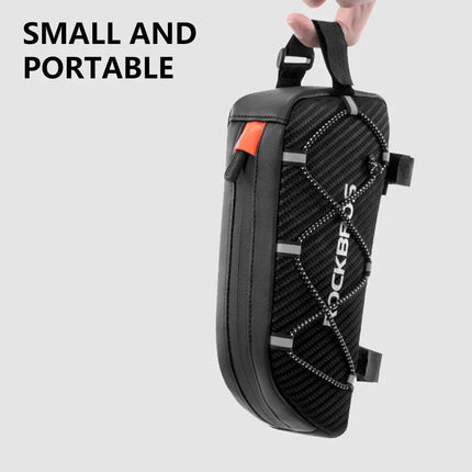 Compact Reflective Cycling Handlebar Bag - Wnkrs