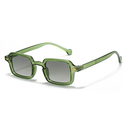 Lunettes de soleil carrées à dégradé UV400