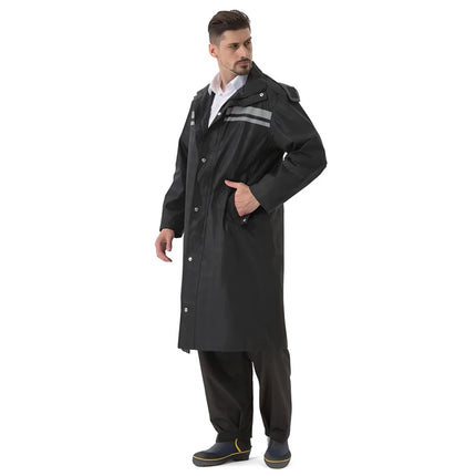 Men's Long Waterproof Raincoat