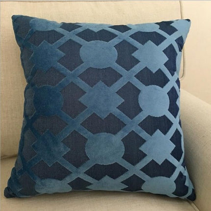 Home Decorative Sofa Throw Pillows Flannel Cushion Cover - Wnkrs