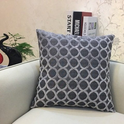 Home Decorative Sofa Throw Pillows Flannel Cushion Cover - Wnkrs