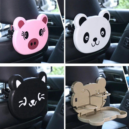 Cartoon Car Back Seat Folding Food & Drink Tray - Wnkrs