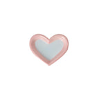 S / Coeur bleu rose