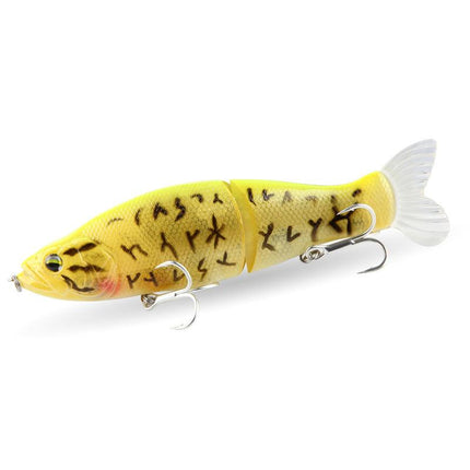 Cebo duro articulado Swimbait Wobbler que se hunde