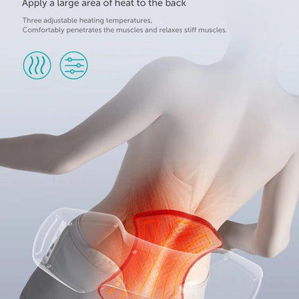 Electric Lumbar Traction Massager with Heat, Vibration & TENS Therapy - Wnkrs