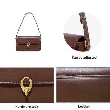 Sac à bandoulière et sac à bandoulière carré de luxe pour femme