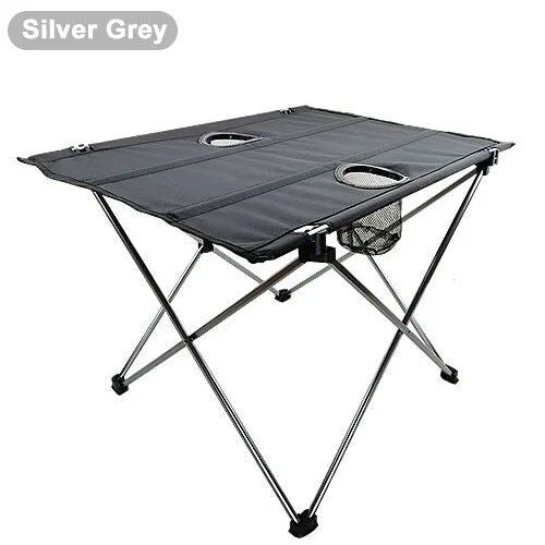 Ultra-Light Folding Outdoor Picnic Table Set with Aluminum Alloy Frame - Wnkrs