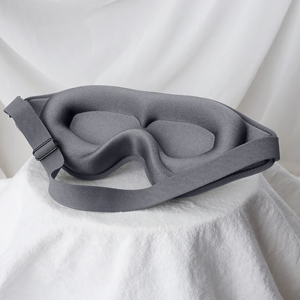 Masque de sommeil 3D en mousse à mémoire de forme pour les yeux