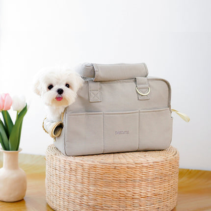 Sac à bandoulière portable pour animaux de compagnie pour chats et petits chiens