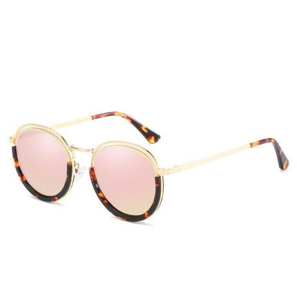 Lunettes de soleil polarisées rondes vintage pour femmes