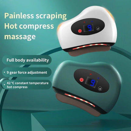 Electric Eye & Face Guasha Massager with Hot Compress & Vibration - Wnkrs