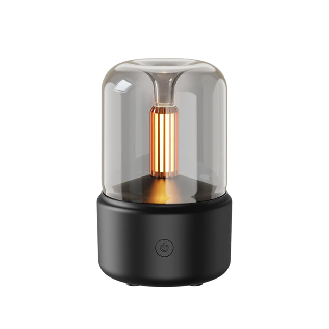 Difusor de aroma de aceite esencial Mini humidificador de aire USB con luz LED nocturna