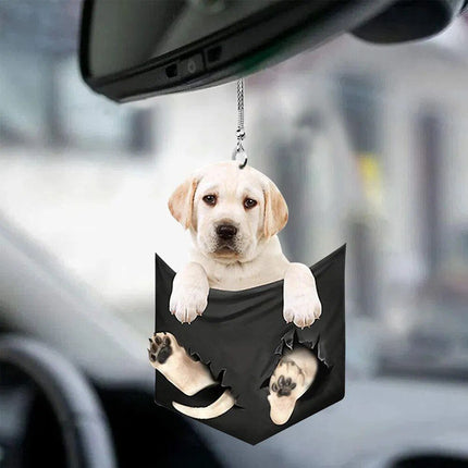 Mini Puppy Car Pendant - Wnkrs