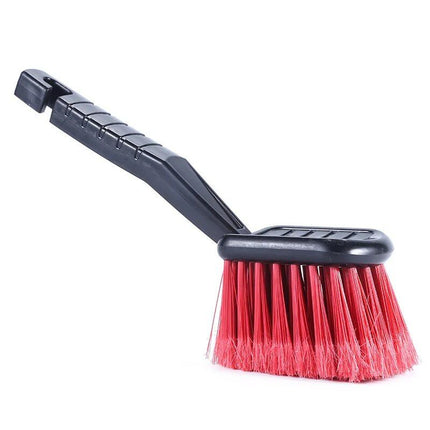 Compact Car & Motorcycle Detailing Brush with Red Bristles - Wnkrs