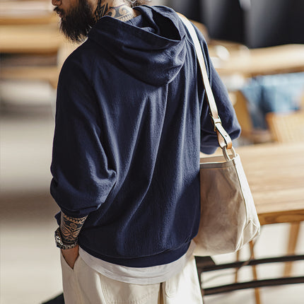 Sweat à capuche rétro pour homme