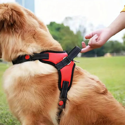 Dogbaby Adjustable Reflective Dog Harness Vest