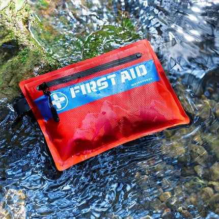 Trousse de premiers secours ultralégère et étanche de 107 pièces pour les aventures en plein air