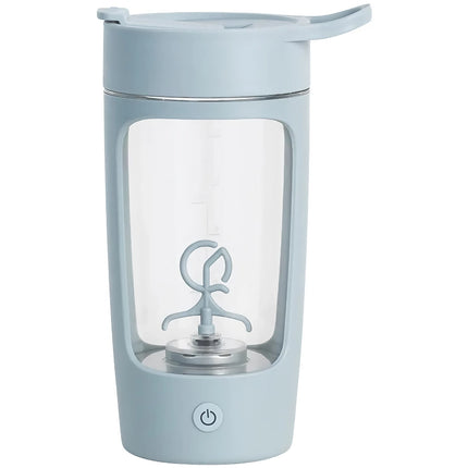 Tasse à agitation automatique rechargeable par USB - Bouteille shaker de voyage pour le sport