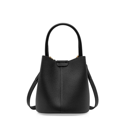 Sac seau en cuir pour femme