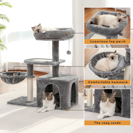 Arbre à chat compact de 31,5 po