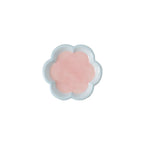 S / Fleur rose bleu