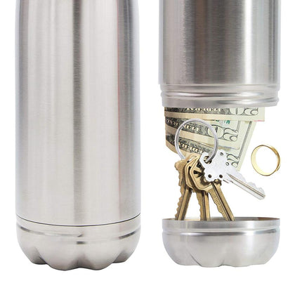 Stainless Steel Bottle Hidden Jar Outdoor Portable Storage - Wnkrs