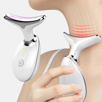 Face & Neck Lifting Vibratory Beauty Device: Anti-Wrinkle & Skin Rejuvenation Massager - Wnkrs